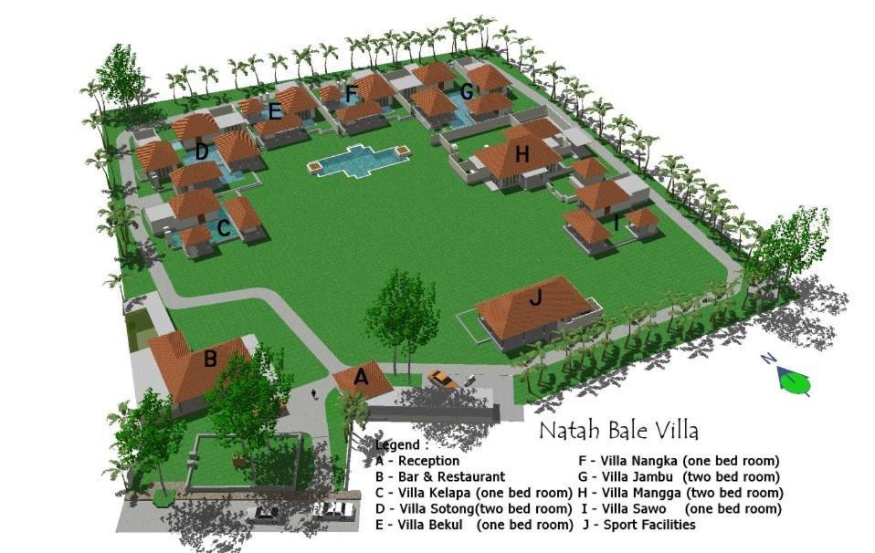 Natah Bale Villas Sanur Exteriör bild